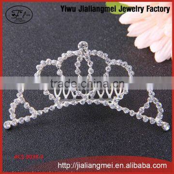 2016 jewelry good crystal headband hair accessories crown and tiara