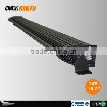 Hot sale!!! car led light bars 240w 24 volt led light bar super slim single row led light bar 50inch