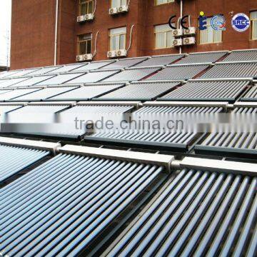 High quality parabolic trough heat pipe solar collector