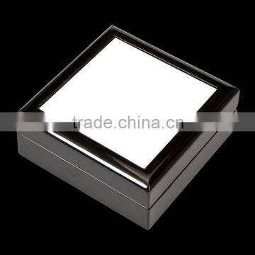 High quality Black Wood Sublimation jewelry box