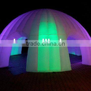 Giant Inflatable Igloo Gazebo Tent with LED Light