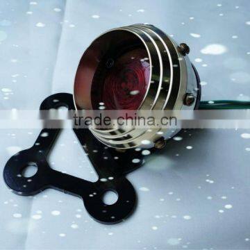 motorcycle brass tail light / bobber / chopper / black Vintage/ retro taillight / brake light for harley