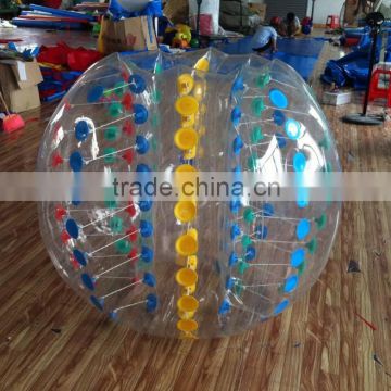 Human commercial inflatable bubble ball