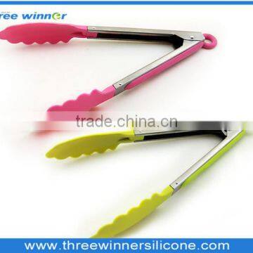 Kitchen Tongs Stainless Steel Tongs with Silicone