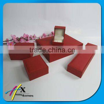 Hot seal wood jewelry sets packaging boxes on alibaba