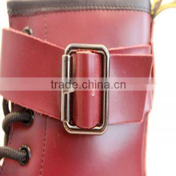 Cheap Price Fashion Stylish Martin Boots High Quality Military Leather Boots photo-2
