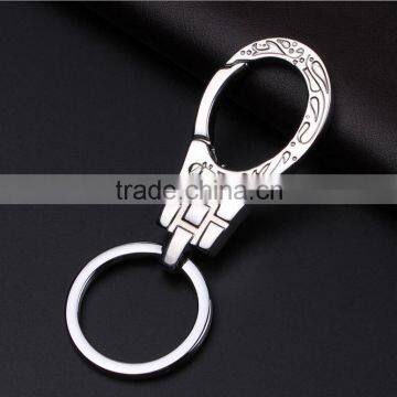 Custom manufacture promotional zinc alloy /plastic /metal heart key chain /plating key rings