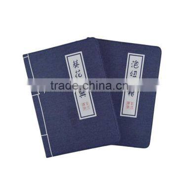Interesting Stand Denim Leather case Cover For Apple Ipad Air