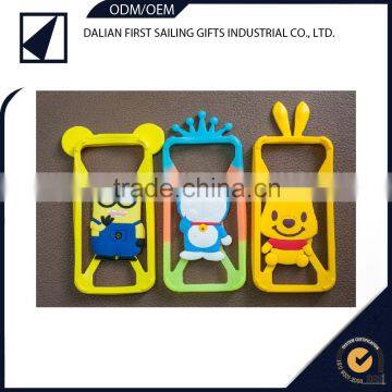 Novelty factory price cheap silicon phone frame for mobile phone