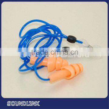 Hearing protection rubber noise reduction ear plugs