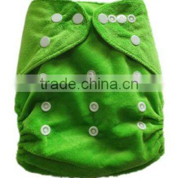 PUL reusable minky baby cloth nappy for your lovely baby