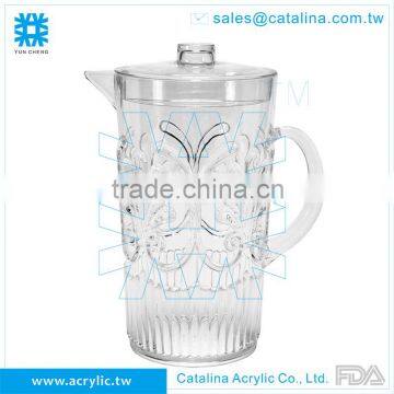 Clear Acrylic 2.48L PATTERN PITCHER