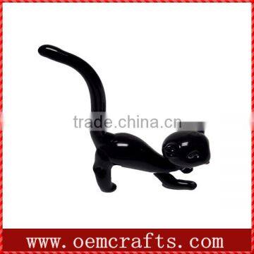 Cute handmade black cat Animal ring holder for sale