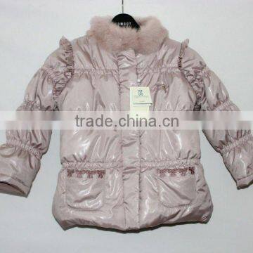 Girls new fashion best saller winter waterproof polyester windbreaker jacket