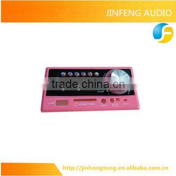 JF-308F audio front Panel with USB SD MMC Card speaker parts diaphragm Speaker Accessories Manufacturers (Hot sale)