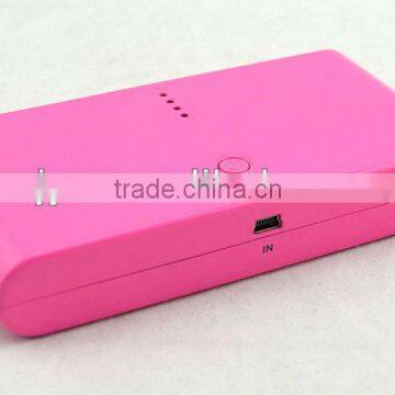 portable external battery pack 12000mah capacity customization power bank