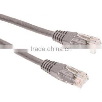 4XEM 25FT Cat5e Molded RJ45 UTP Network Patch Cable (Gray)