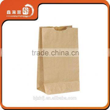 2016 Hot Sale Cheap Christmas Brown Paper Gift Bags