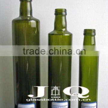 Marasca Oil Glass Bottle/green Oil Bottle