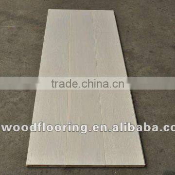 Multilayer Engineered White Stained Oak Wood Flooring