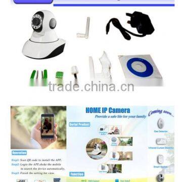 Wired Network Cable H.264 Cctv Camera With Memory Card photo-3