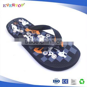 2017 fujian popular cheap wholesale popular footwear beach slippers rubber stripe flip flops casual shoes of little boys