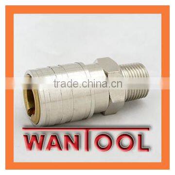 1/4body europe industrial type brass male coupler for quick coupler