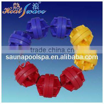ABS+UV/PVC swimming pool lane rope Swimmingpool float line pool lanes
