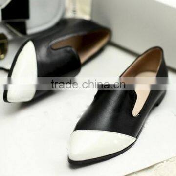 Fashion Ladies Summer Shoes Flat Lady Shoes Leather Women Shoes CP6669