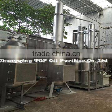 TOP Eco-friendly Waste Black Car Oil Recycling Distilling System, Used Engine Oil Purifier photo-3