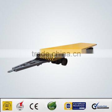 No power industrial transfer trailer