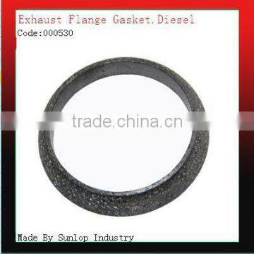 toyota hiace parts exhaust flange gasket diesel #000530 exhaust flange gasket diesel for hiace 2005 up KDH200 hiace 200 commuter