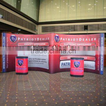 20feet portable trade show backdrop display wall for trade show