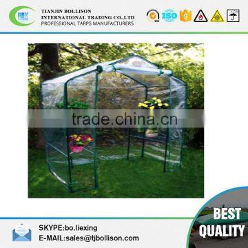 WALK IN GREENHOUSE 4 SHELVEX REINFORCED OUTDOOR GARDEN COMPACT GREEN HOUSE FRAME