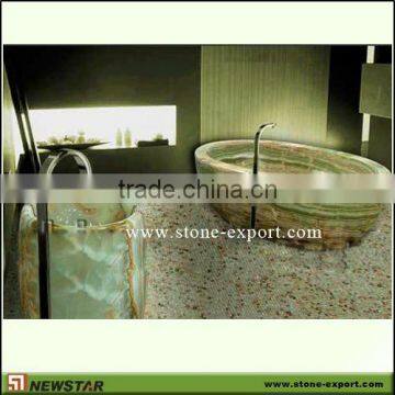 Luxury Green Onyx Bathtub