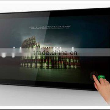 wall mounted LED advertising touch screen display