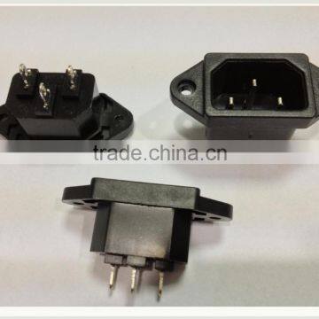 wholesales c13 c14 power socket copper industrial socket iec plug socket