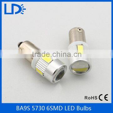 DC12V 6SMD 5730 Auto Car Signal Reverse Led Lights White Turn signals Light Auto Led Brake Lamp