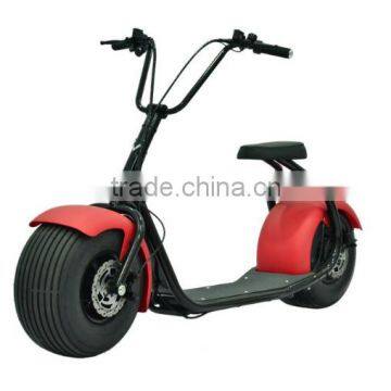 JUFIT harley style electric scooter with big wheel