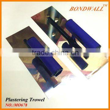 MO678 hotsale TPR handle Stainless Steel Plastering Trowel