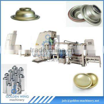 Automatic spray tin can dome/cone/caps maker with mould/aerosol caps making machine