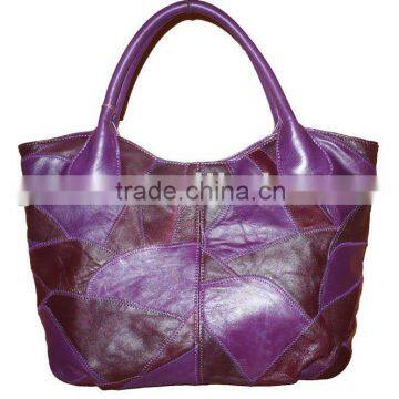 lady's fashion genuine leather handbag