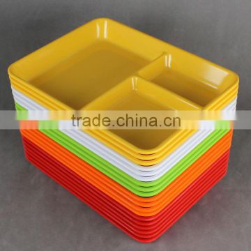 custom-made melamine snack plate