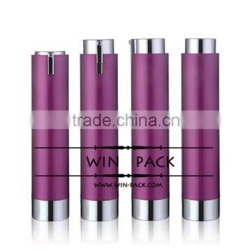 WY0218 screw top SAN airless bottle, durable classic cosmetic bottle