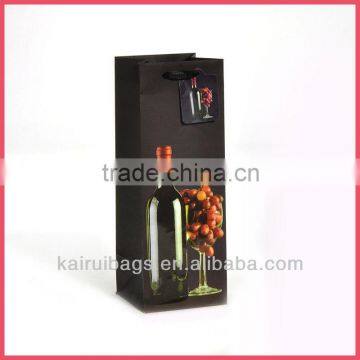 High quality wine bag with spot UV varnish