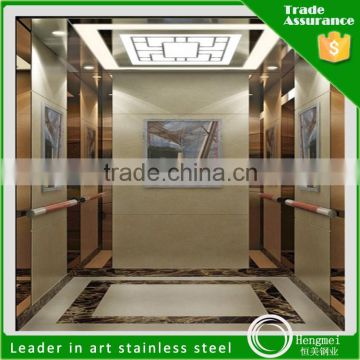 wholesale alibaba cold rolled etched high quality elevator stainless steel decorative