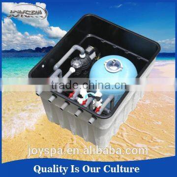 Top Qualtiy Integrated Compact Fiberglass Swimming Pool Sand Filter for Water Treatment PK8010