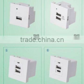Wall Socket Type and Commercial Application Usb Wall Socket photo-4