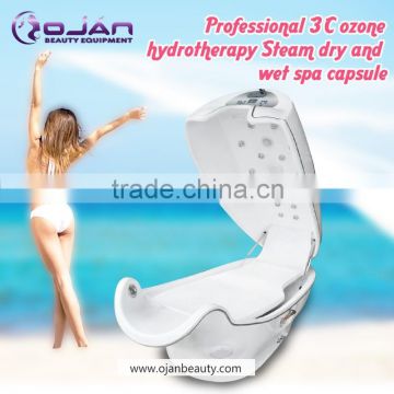 2016 Luxury Far infrared slimming spa capsule/ hydrotherapy steam spa capsule