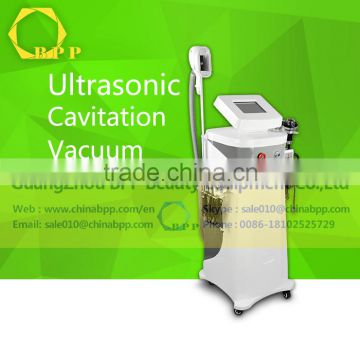 Vacuum Fat Loss Machine 40K Cavitation With Lipo Laser 10MHz And RF Handle Multifunctional Slimming Machine